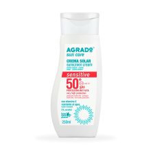 Agrado - Crème solaire Sensitive SPF 50+ - Très élevé