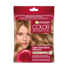 Garnier - Coloration semi-permanente sans ammoniaque Color Shampoo Retouch Color Sensation - 7.0 : Blond