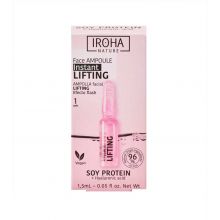 Iroha Nature - Ampoule de levage flash avec protéine de soja et acide hyaluronique