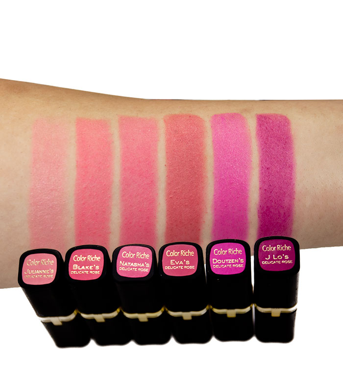 Loreal Paris Rouge à Lèvres Collection Exclusive Rose Color Riche Natashas