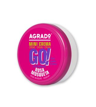 Agrado - Crème hydratante mini GO! - Rose musquée
