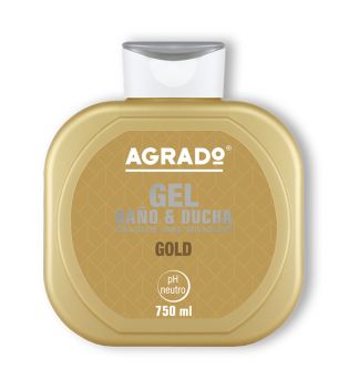 Agrado - Gel bain et douche Gold