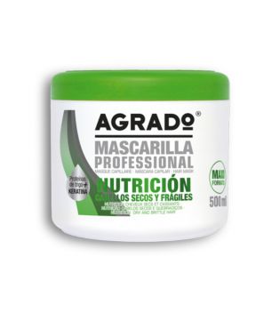 Agrado - Masque capillaire nourrissant pour cheveux secs et fragiles