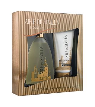 Aire de Sevilla - Pack de Eau de toilette para hombre 150ml + After Shave 150ml - Homme