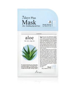 Ariul - Masque facial 7 Days Plus - Aloe