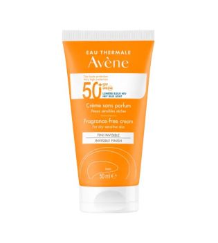 Avène - Crème Solaire Visage Sans Parfum SPF 50+