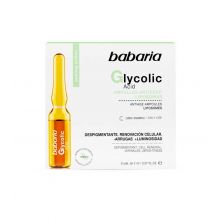 Babaria - Ampoules faciales anti-âge à l'acide glycolique