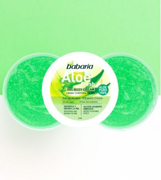 Babaria - 100% Gel Crème Corps Aloe Fresh