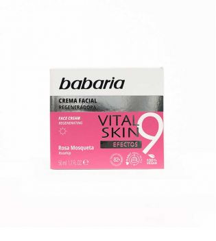 Babaria - Crème Visage 9 Effets Vital Skin Rose Musquée