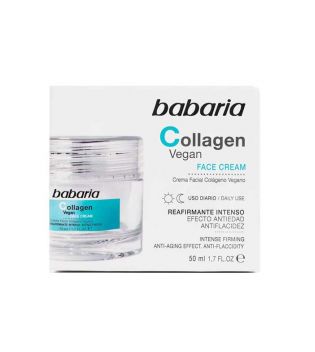 Babaria - Crème visage raffermissante au collagène végétalien