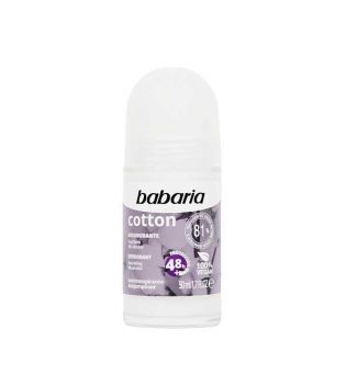 Babaria - Déodorant roll-on nourrissant - Cotton