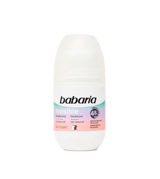 Babaria - Déodorant roll-on Invisible - Anti-taches