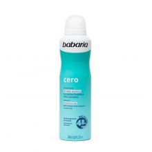 Babaria - Déodorant spray Cero - 0% sels d'aluminium