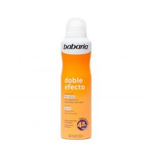 Babaria - Déodorant spray Doble Efecto - Peau soyeuse