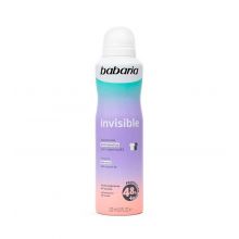Babaria - Déodorant spray Invisible - Anti-taches