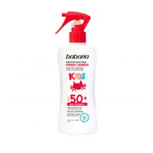 Babaria - Spray solaire enfant SPF50+ pour peaux atopiques et sensibles
