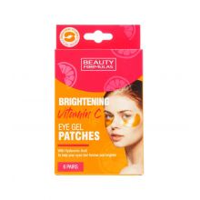 Beauty Formulas - *Brightening Vitamin C* - Patchs en gel à l'acide hyaluronique pour le contour des yeux