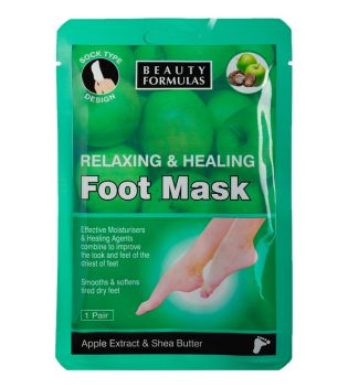 Beauty Formulas - Masque relaxant et réparateur pour pieds