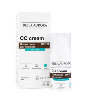 Bella Aurora - CC Cream anti-taches SPF50+ - Oil free