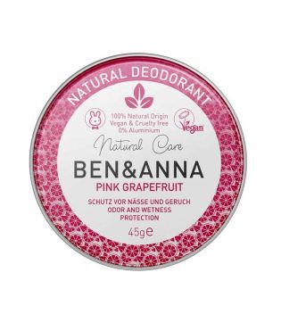 Ben & Anna - Déodorant en boîte métallique - Pink grapefruit