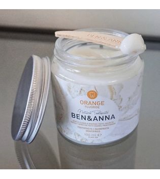 Ben & Anna - Dentifrice crème naturelle au fluorure - Orange