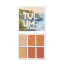 BH Cosmetics - *Travel Series* - Palette Bronzer et Highlighter - Tanned in Tulum