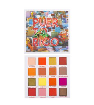 BH Cosmetics - *Travel Series* - Palette de fards à paupières - Party in Puerto Rico