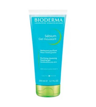 Bioderma - Gel nettoyant purifiant Sébium - Peaux mixtes/grasses