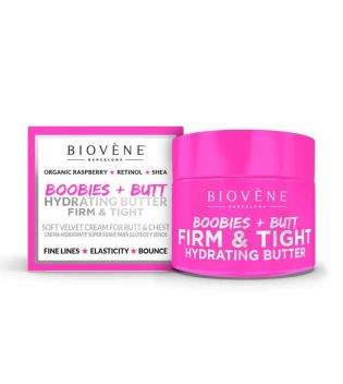 Biovène - Crème Hydratante à la Framboise Boobies & Butt