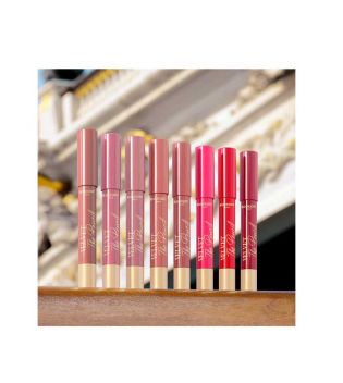 Bourjois - Rouge à lèvres et crayon à lèvres 2 en 1 Velvet The Pencil - 06: Framboise Griffée