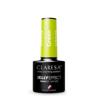 Claresa - Vernis à ongles semi-permanent Jelly Effect - Green