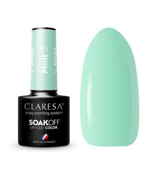 Claresa - Vernis à ongles semi-permanent Soak off - 03: Mint