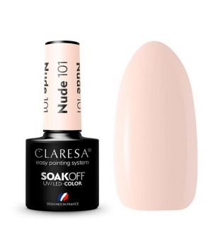 Claresa - Vernis à ongles semi-permanent Soak off - 101: Nude