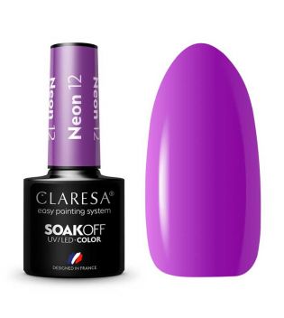Claresa - Vernis à ongles semi-permanent Soak off - 12: Neon