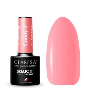 Claresa - Vernis à ongles semi-permanent Soak off - 4: Candy
