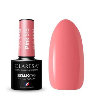 Claresa - Vernis à ongles semi-permanent Soak off - 516: Pink