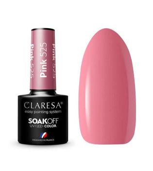Claresa - Vernis à ongles semi-permanent Soak off - 525: Pink