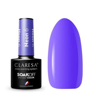 Claresa - Vernis à ongles semi-permanent Soak off - 6: Neon