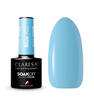 Claresa - Vernis à ongles semi-permanent Soak off - 702: Blue