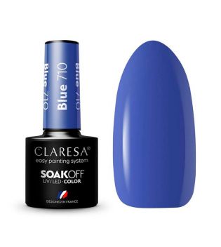 Claresa - Vernis à ongles semi-permanent Soak off - 710: Blue
