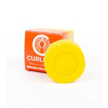 CurlMed - Shampoing solide 100% naturel - Cheveux gras et cuir chevelu sensible