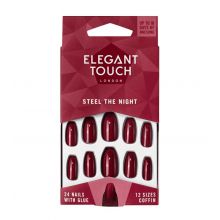 Elegant Touch - Faux ongles Trend - Steel the night