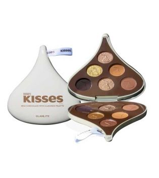 Glamlite - *Hershey's Kisses* - Palette de fards à paupières - Milk Chocolate with Almonds