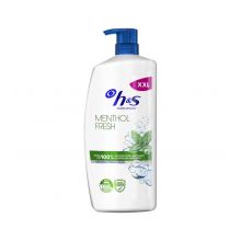 H&S - Shampooing antipelliculaire Menthol Fresh 1000ml