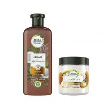 Herbal Essences - Pack shampoing + masque au lait de coco