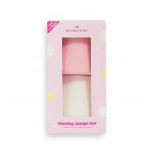 I Heart Revolution - Set de 2 éponges de maquillage Tasty Marshmallow Wonderland