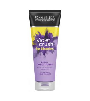 John Frieda - *Violet Crush* - Après-shampooing réparateur nourrissant violet pour cheveux blonds