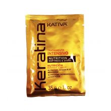 Kativa - Masque de soin nourrissant intensif Keratina - Format voyage