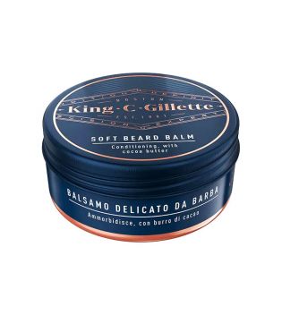 King C. Gillette - Soft Beard Baume au Beurre de Cacao