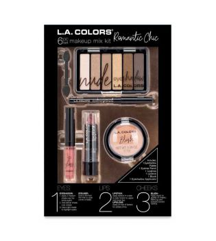 L.A Colors - Ensemble de maquillage 6 pièces -  Romantic Chic